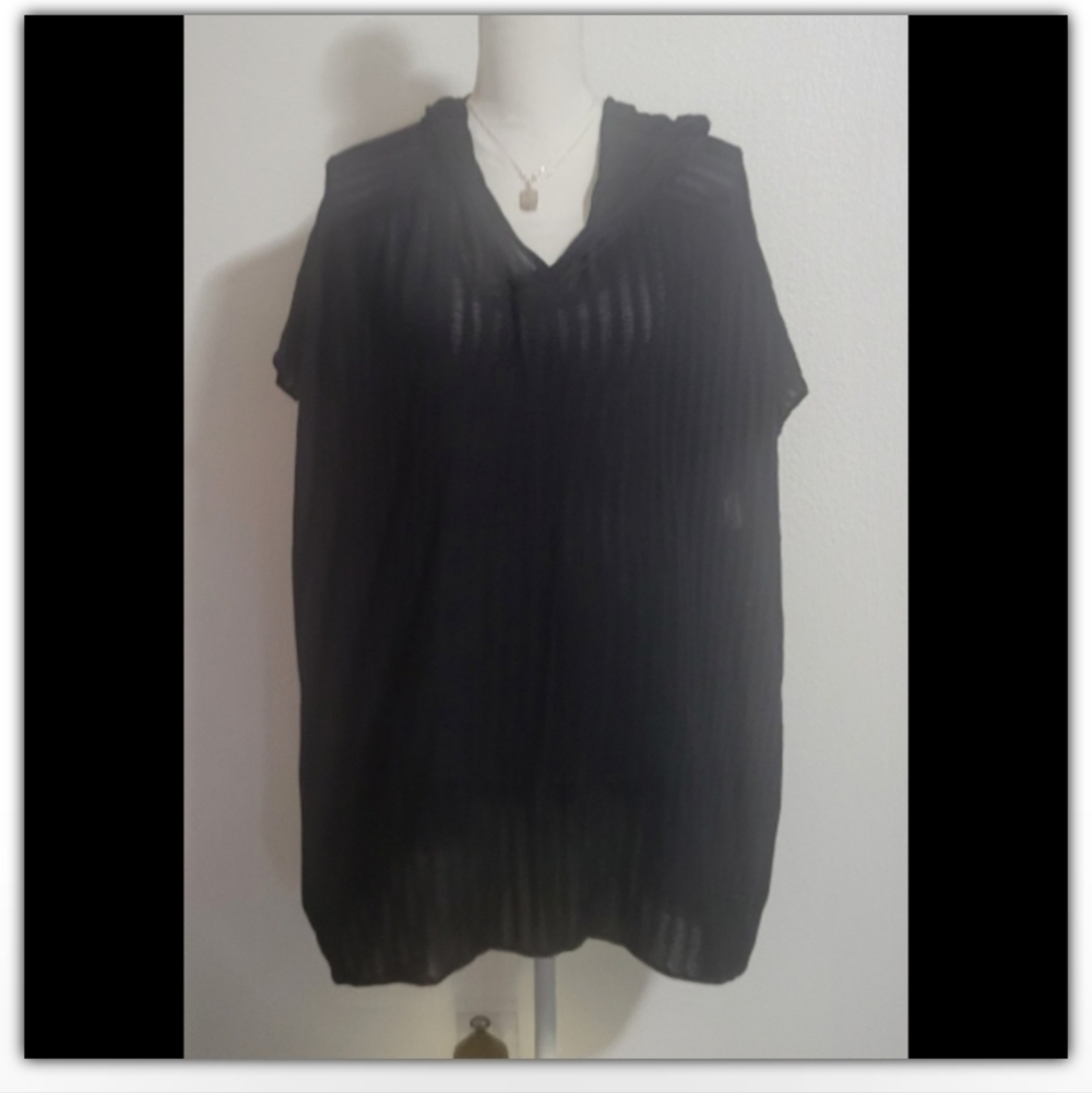 Ecote swim cover with  hood up size small oversized
